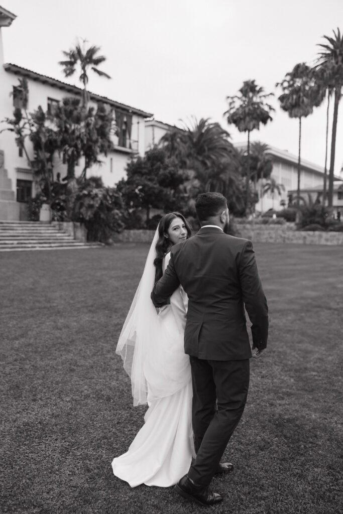Private first look at the Santa Barbara Courthouse.