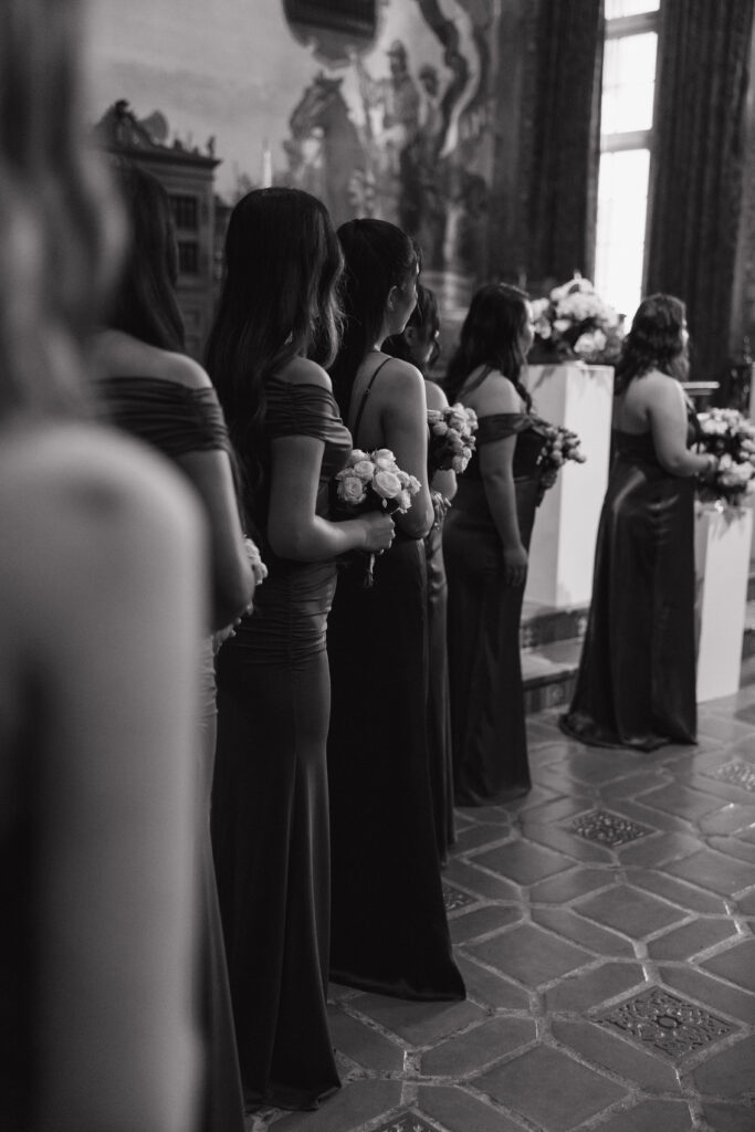 Wedding ceremony at the Santa Barbara Courthouse.