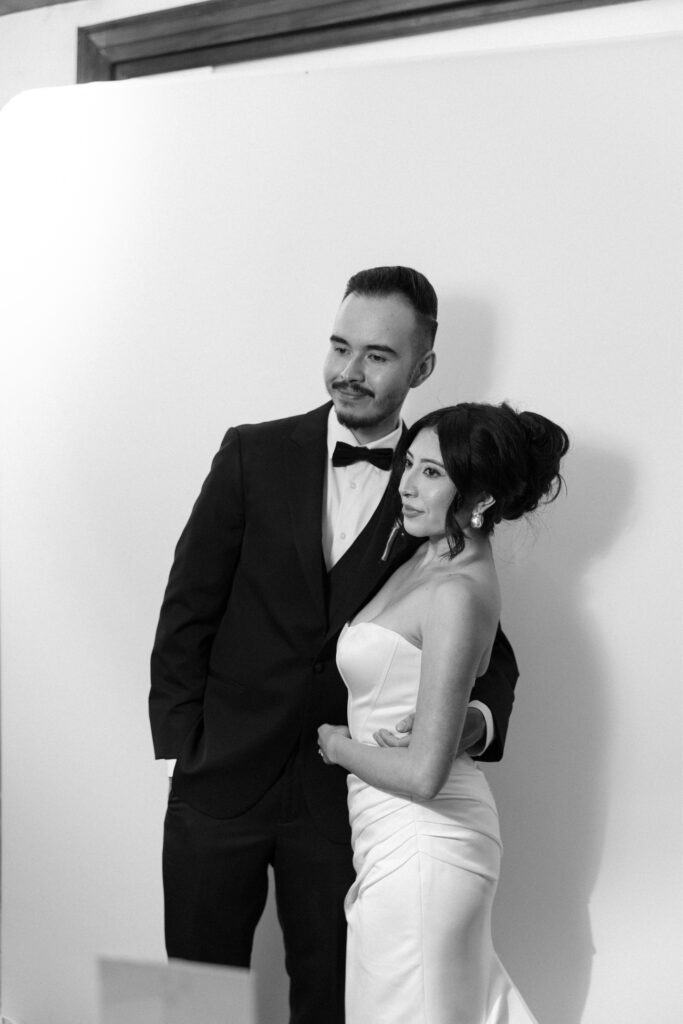 Wedding reception at the Long Beach Museum of Art.